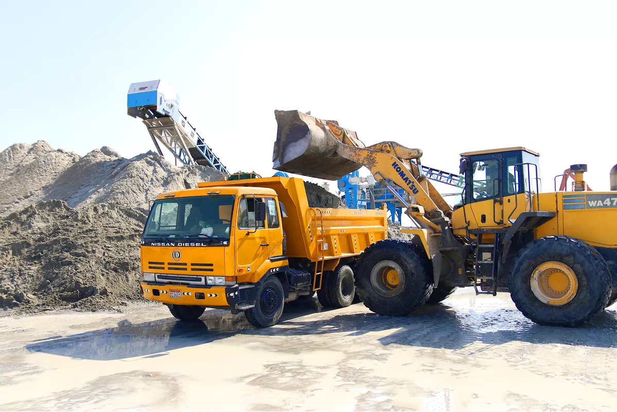 Sand Washing