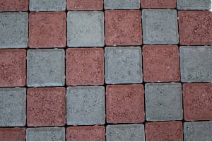 Square paving